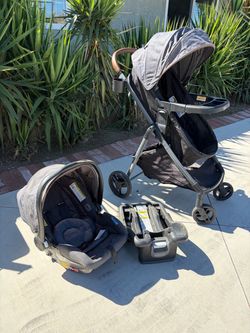 GRACO STROLLER - CAR SEAT - BASSINET 3 IN 1