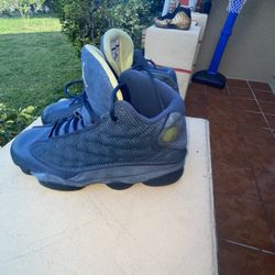 Jordan 13 blue Squadrons Size 9 And Nike Foamposites Size 9 