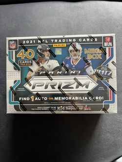 2021 Prizm Nfl Football Mega Box