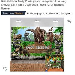 dinosaurs party decor