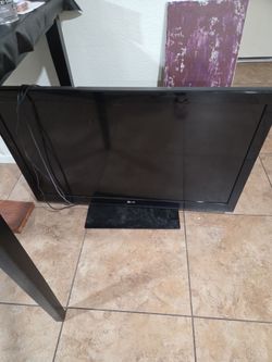 LG flat-screen television,  a 42-inch model.