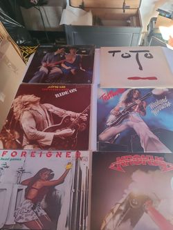 Vintage promotional vinyl Album's