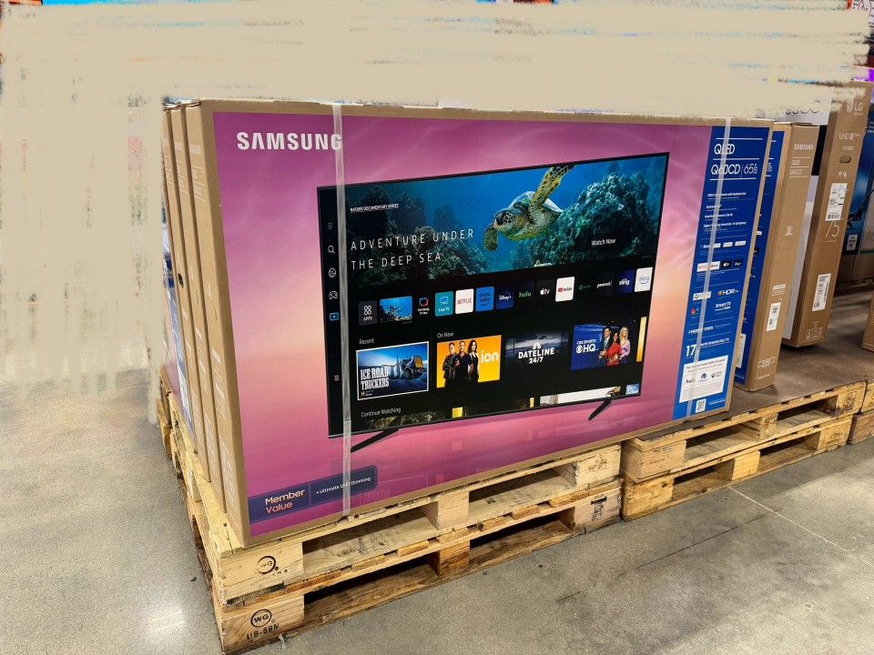 65q6 65” Samsung Smart 4K Qled HDR Tv