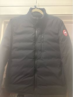Canada Goose Lodge Jacket Matte Black - Men's Medium (Fusion Fit) - Excellent Condition