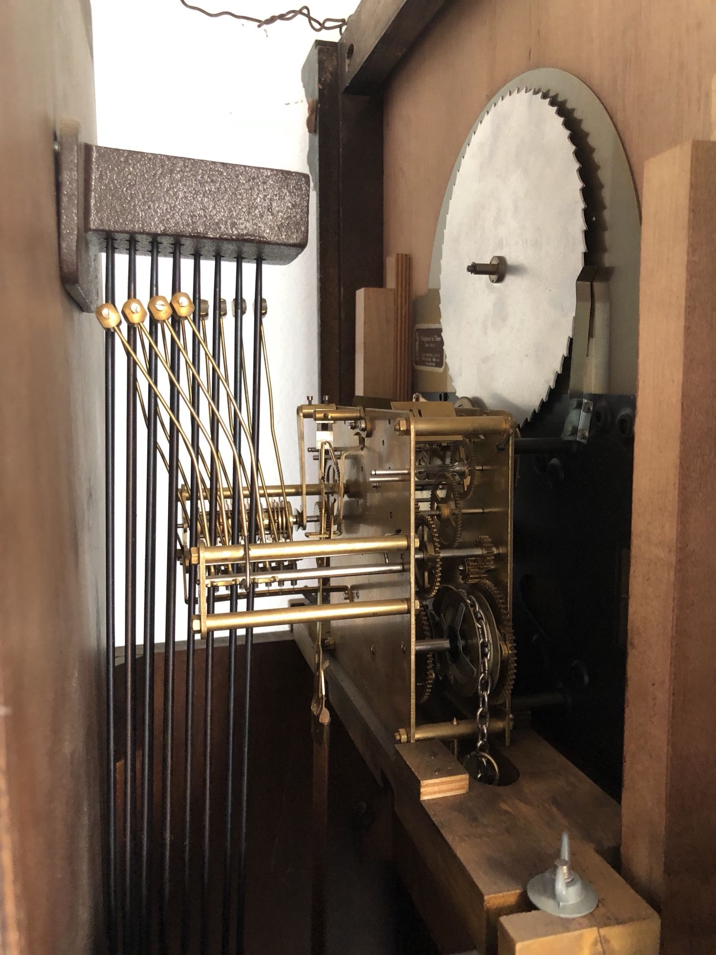 1974 Howard Miller grandfather clock by Barwick for Sale in Costa Mesa