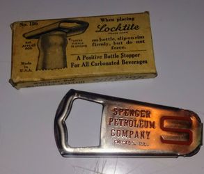 Vintage Vaughn Locktite Bottle Stopper and Opener