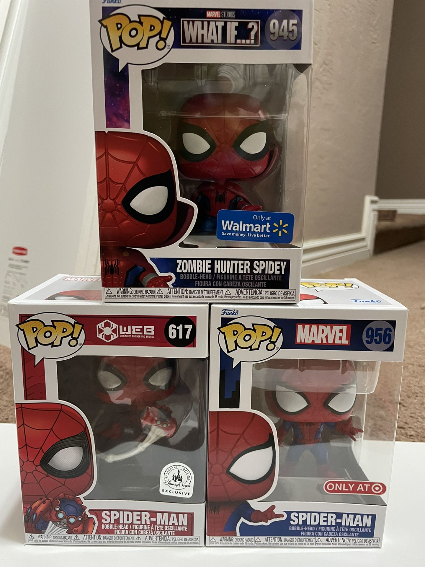 Spiderman Funko Pop ( Exclusive ) Disney Only for Sale in Litchfield Park,  AZ - OfferUp