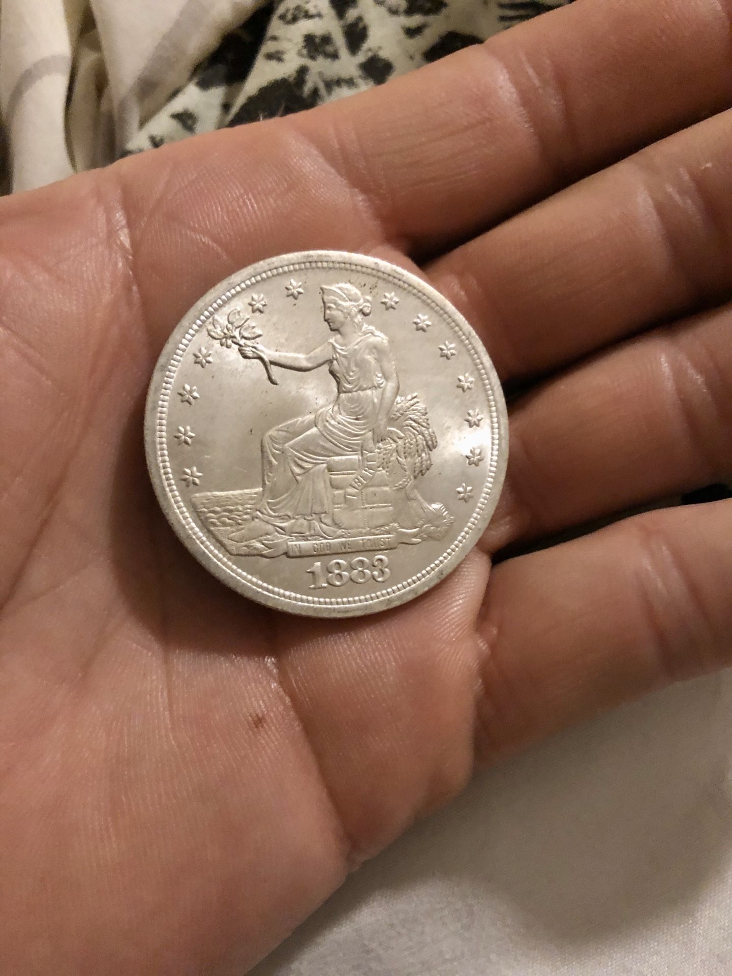Trade Dollar 1883 (silver)
