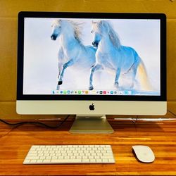 iMac 27” 5K Retina 2017 4.2Ghz i7 16GB RAM 500GB SSD RADEON PRO 575 4GB VRAM Graphics OS VENTURA
