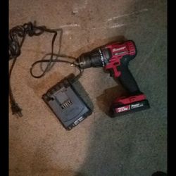 20 Volt Buer Drill With Charger
