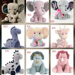 Baby Stats Stuffed Animal 