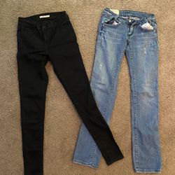 Women’s Levi or Machine Jeans - Size 26