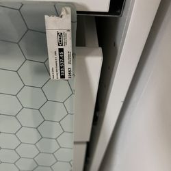 IKEA Honeycomb Glass Desk Top