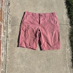 Salmon Colored Shorts 33 Size