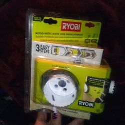 Ryobi Lock Drill Set 
