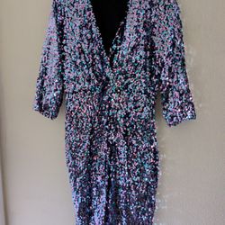 Eloqui Sequin Dress 