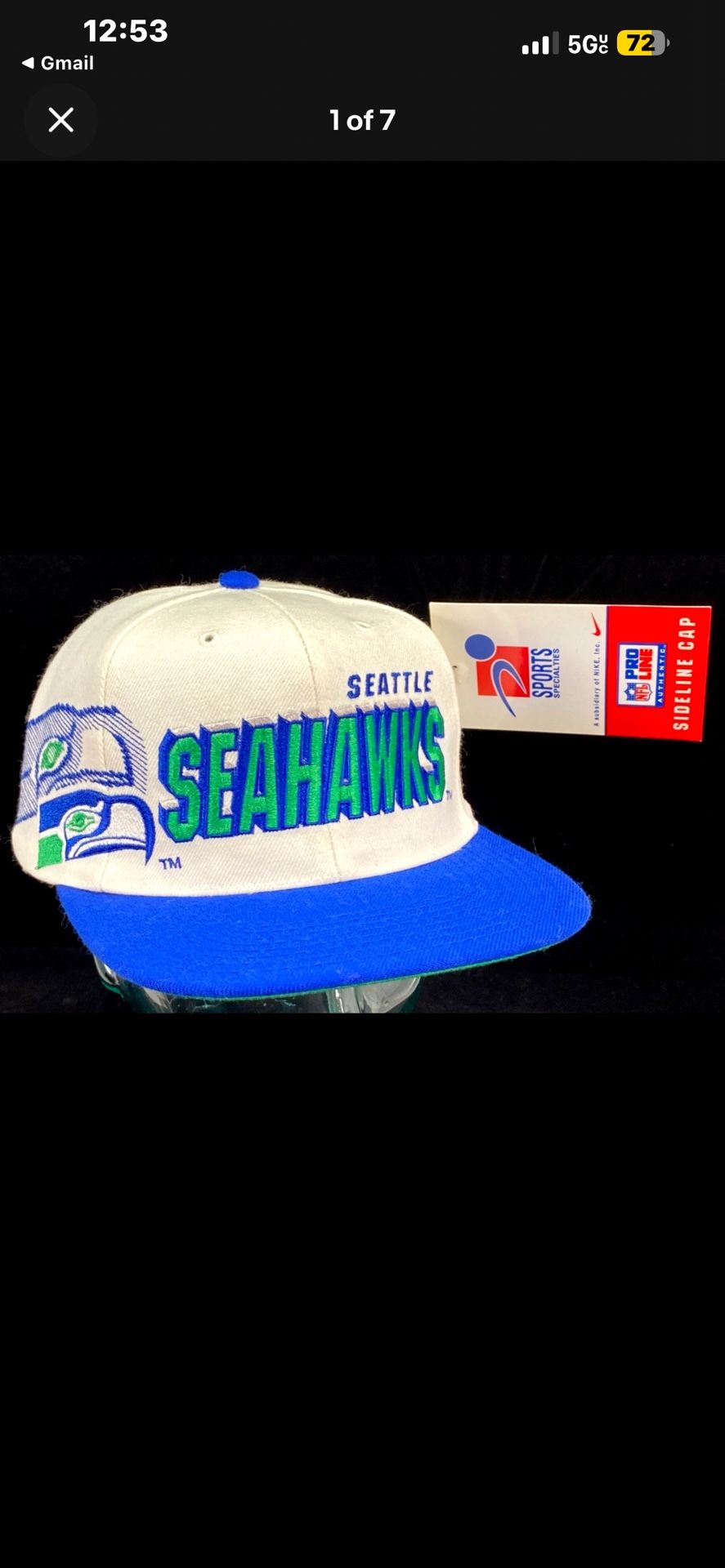 Seattle Seahawks Vintage Hat