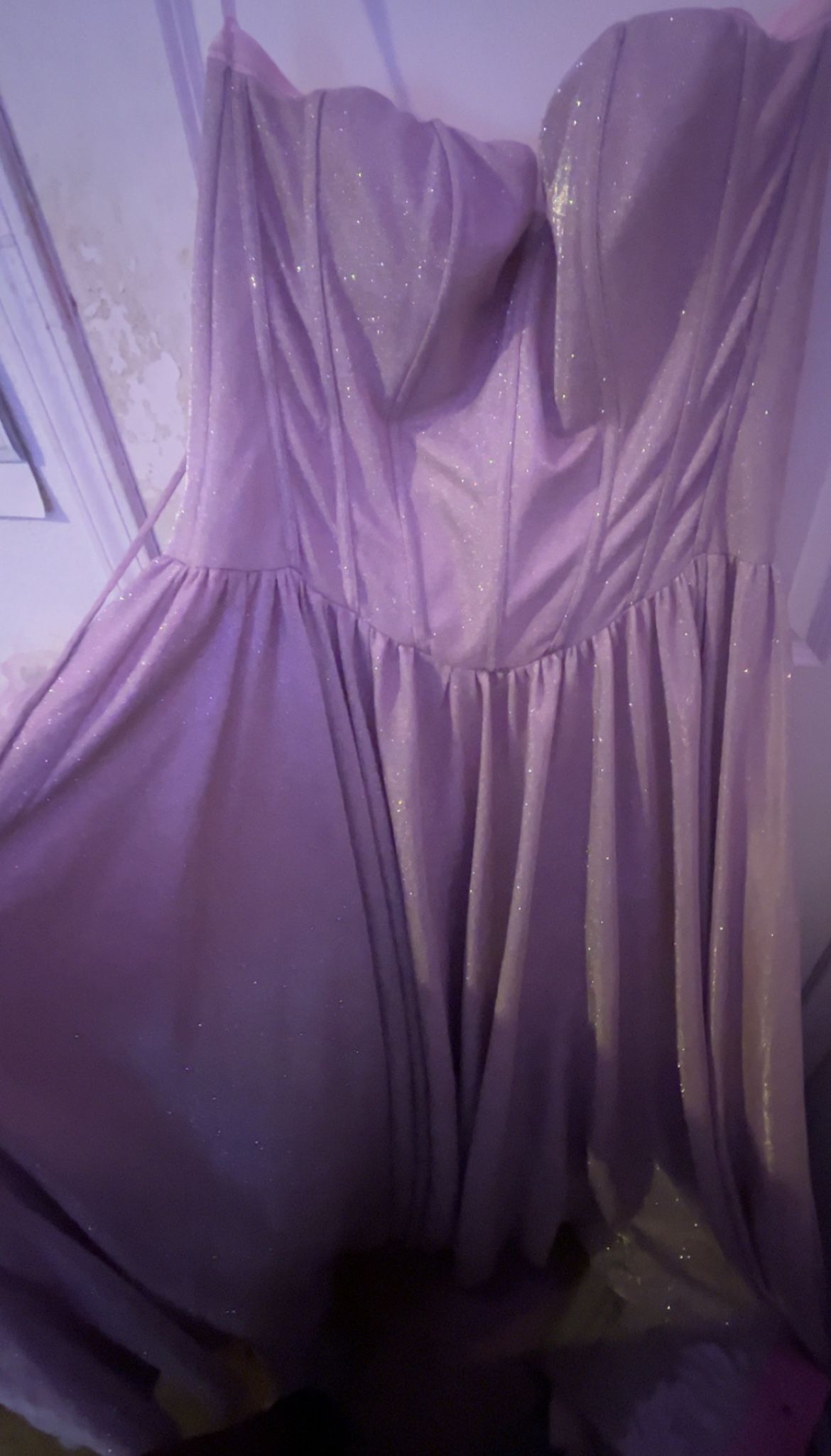 Glitter Pink quinceanera Dress