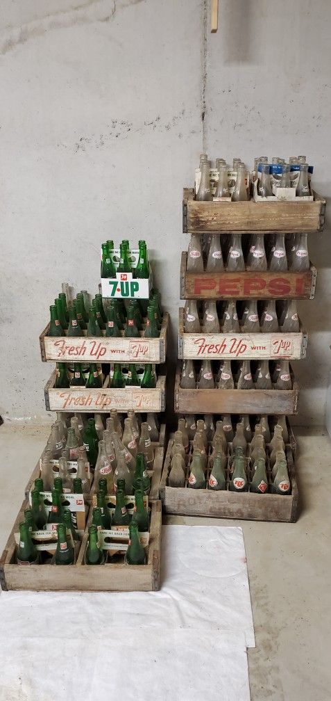 Vintage Bottles & Crates