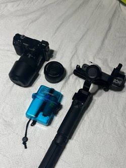 Sony A6100 | DJI ronin mini 3| 16-50mm lens | 55-210mm lens| with Cpl filter 40.5