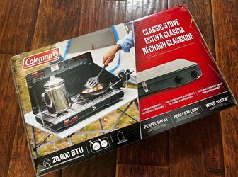 NEW Coleman Grill Camping Stove In Sealed Box