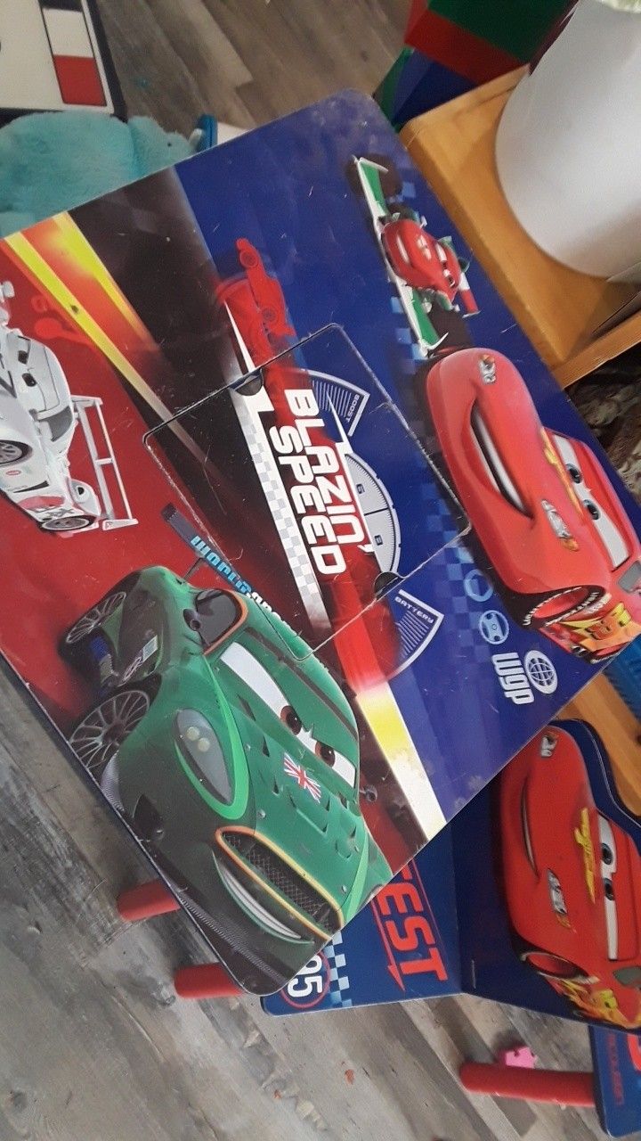 cars pixar table