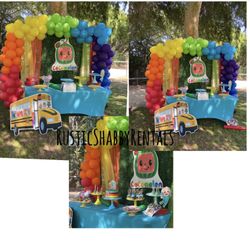 CocoMelon Party Decor 
