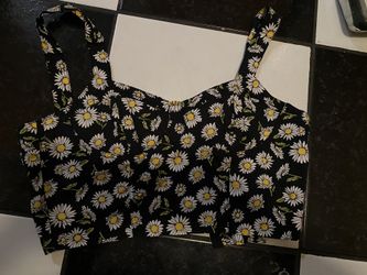 Forever 21 crop top fitted shirt