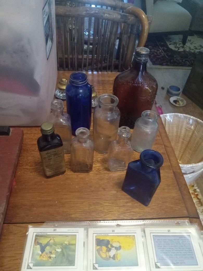 Antique Bottle Collection MUST SELL ASAP