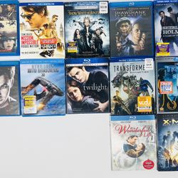 Blu-Ray & 3D Dvds L-X