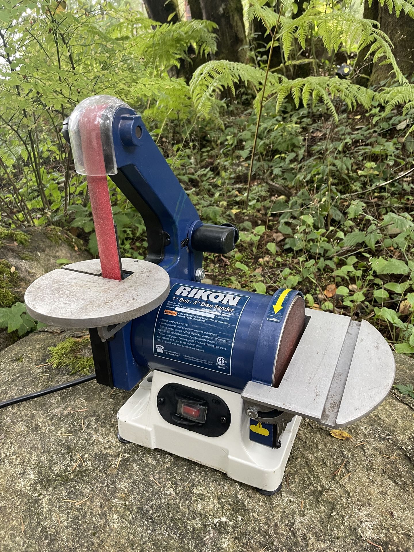 Rikon Belt & Disc Sander