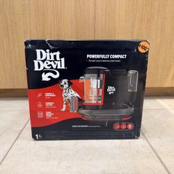 DIRT DEVIL POWERFUL COMPACT PORTABLE CARPET & UPHOLSTERY SPOT CLEANER 