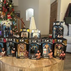 AEW Action Figures Lot 