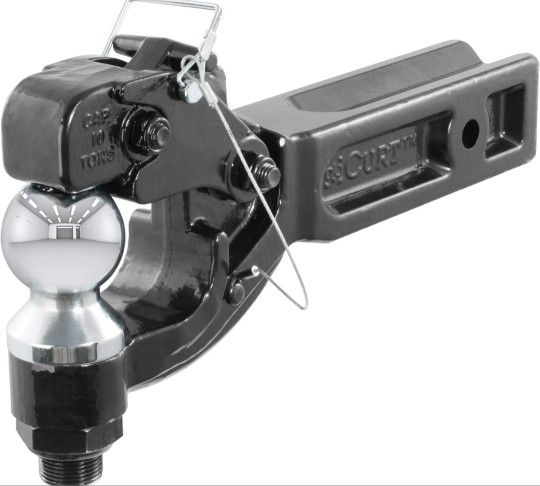 Brand NEW CURT Trailer HITCH & BALL NEVER USED