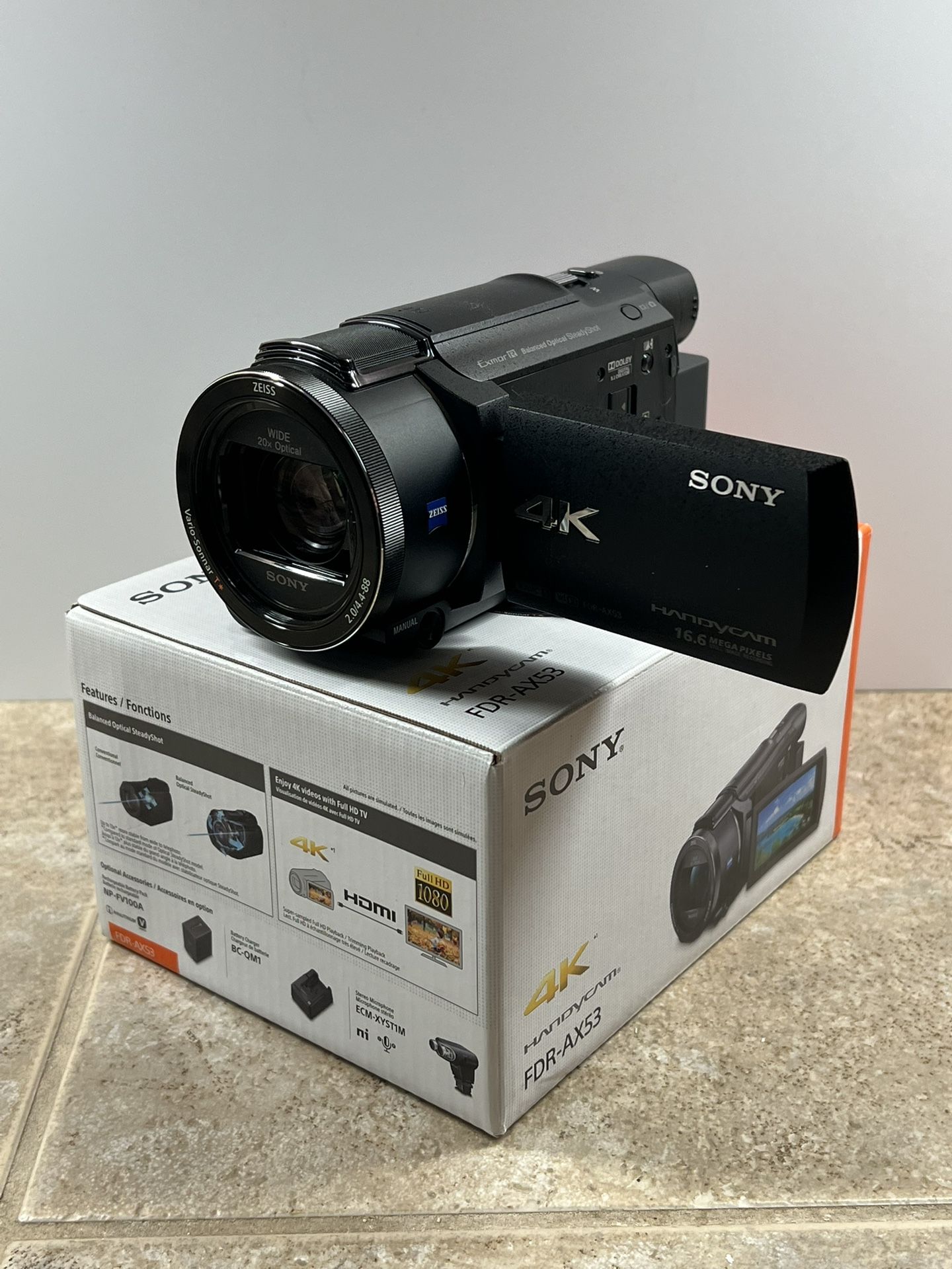 Sony 4K Camcorder