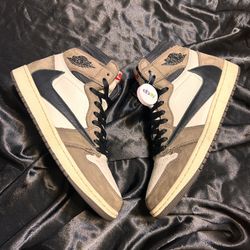 Travis scott x air jordan 1 high OG mocha