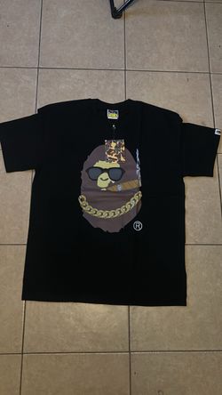 BAPE A Bathing Ape Black Graphic Tee