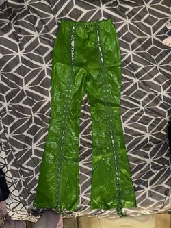 Snake Green Pants
