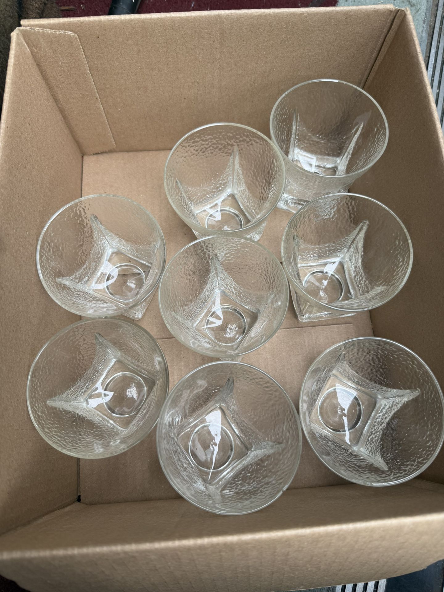 Vintage 8 Bar Glasses