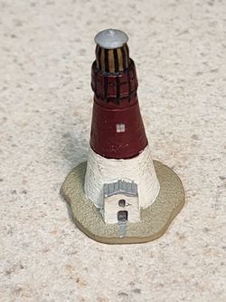 Miniature Nauset Light Lighthouse Figurine