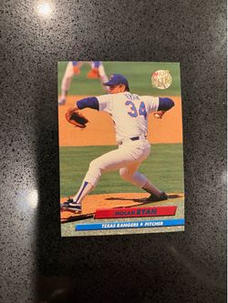 Nolan Ryan - Baseball card 1991 series