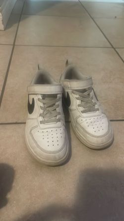 Nike size 13 white and black
