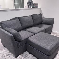 Couch and Ottoman