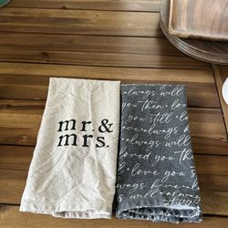 Mr/Mrs Dish Towels