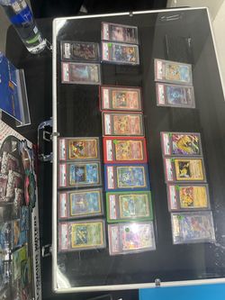 Pokemon cards PSA/TAG/CGC GRADED SLABS RAW CARDS