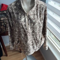 Patterned Fleece Xl 