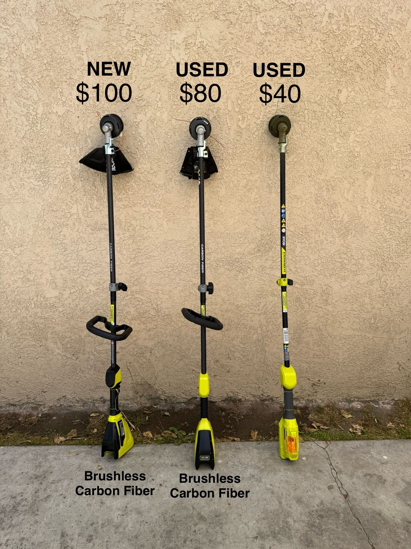 RYOBI 40V 15 in. Expand-It Cordless Battery Attachment Capable String Trimmer (Tool Only)