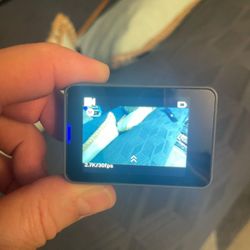Akaso goprocamera, new, never used. plus the selfie pole with small remote control comes with various accessories HD image AND
