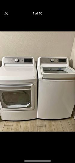 LG Set Washer And Dryer $480
