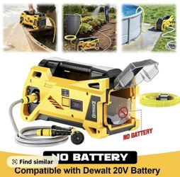 Cordless Water Transfer Pump, 9.6 GPM Compatible Dewalt